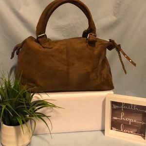 Cato Faux Suede Convertible Crossbody BoHo Bag